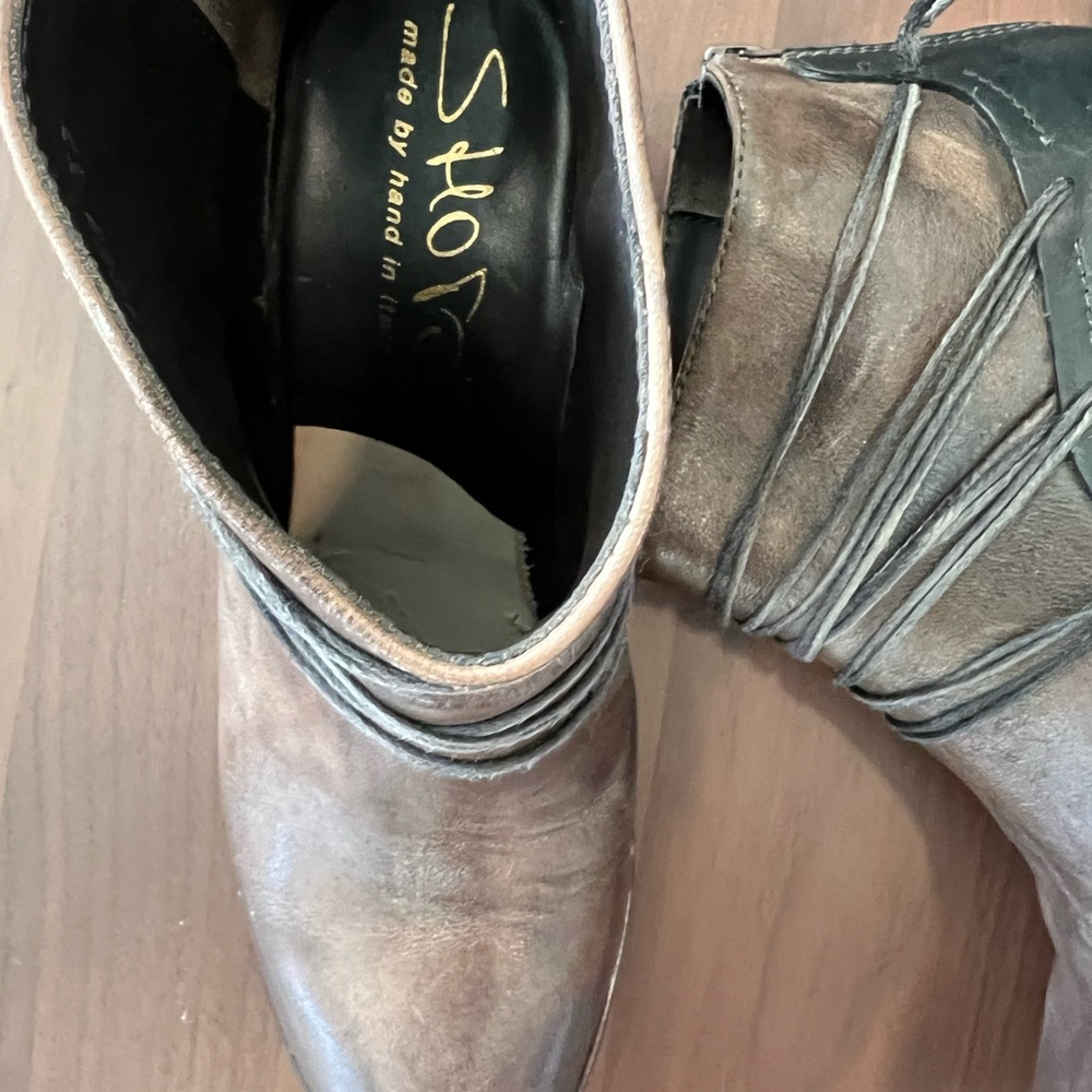 🌱SHOTO Handcrafted Leather Boot 🌱 - Picture 12 of 13